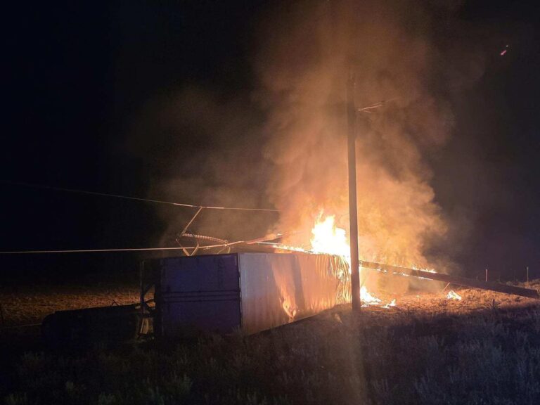 Power Finally Restored to Seligman After Two Days of Darkness Following Semi-Truck Crash on I-40 That Knocked Out Power to 800, Closed Every Business, and Cut Off Water