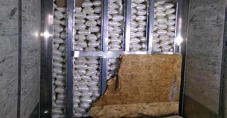 Border Agents Find Nearly $5 Million in Meth Hidden Inside Trailer Wall Carrying ‘Cardboard’ Load During Secondary Inspection at Otay Mesa