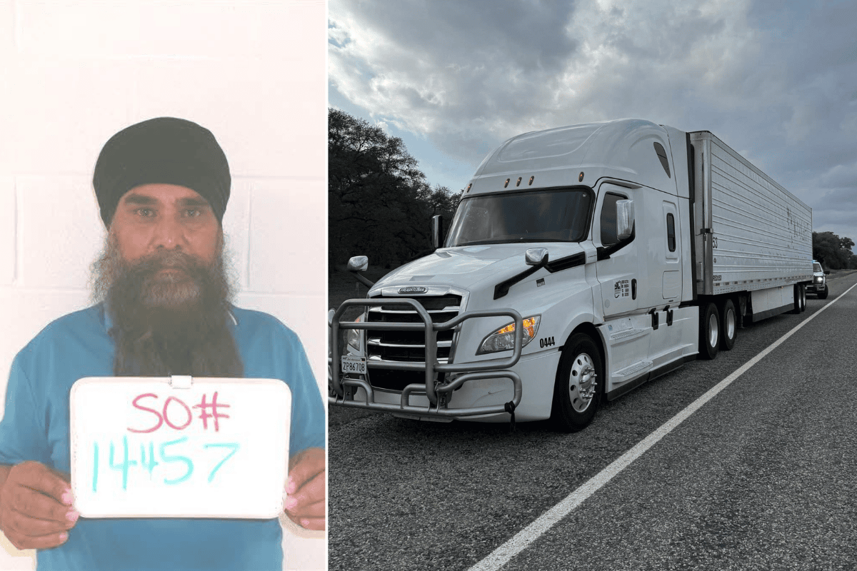 18-Wheeler Driver Arrested