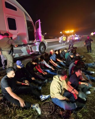 22 People Found Packed Into Semi-Truck Sleeper Cab in Laredo