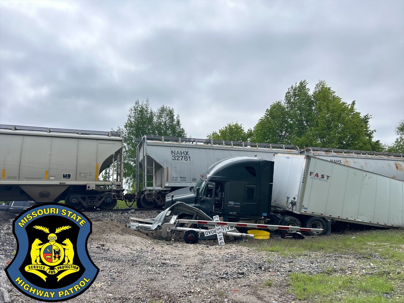 Train Strikes semi