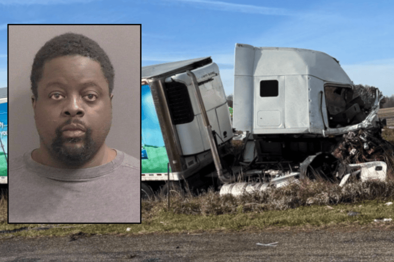 Semi Driver Who Killed Indiana Corporal Posts $25,000 Bond, Surrenders License, Trial Set for September — Driving Record Shows Eight Speeding Tickets, Six Suspensions, and Prior Move Over Violation Before Being Hired, Raising Questions About How He Got a CDL