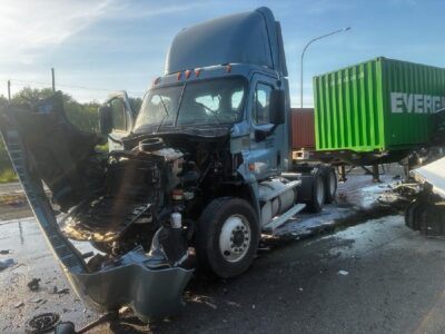 Three Semis Collide
