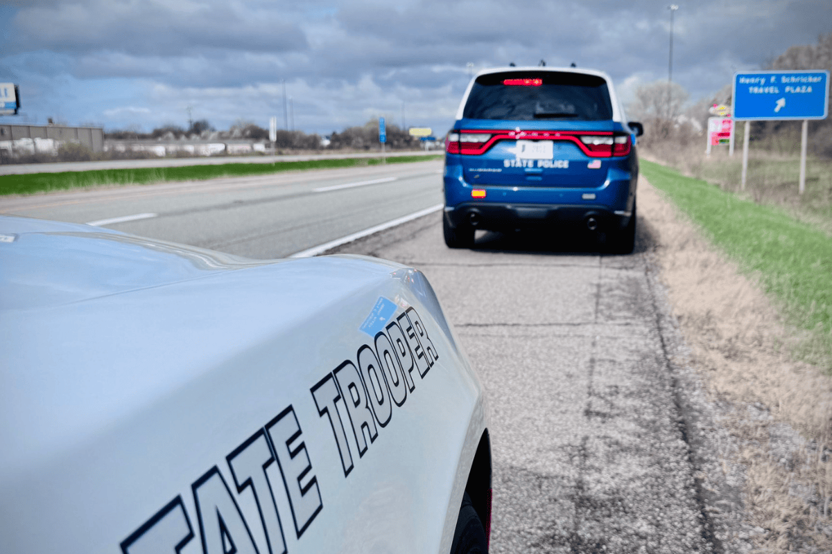 The Indiana State Police released enforcement statistics for April 2026